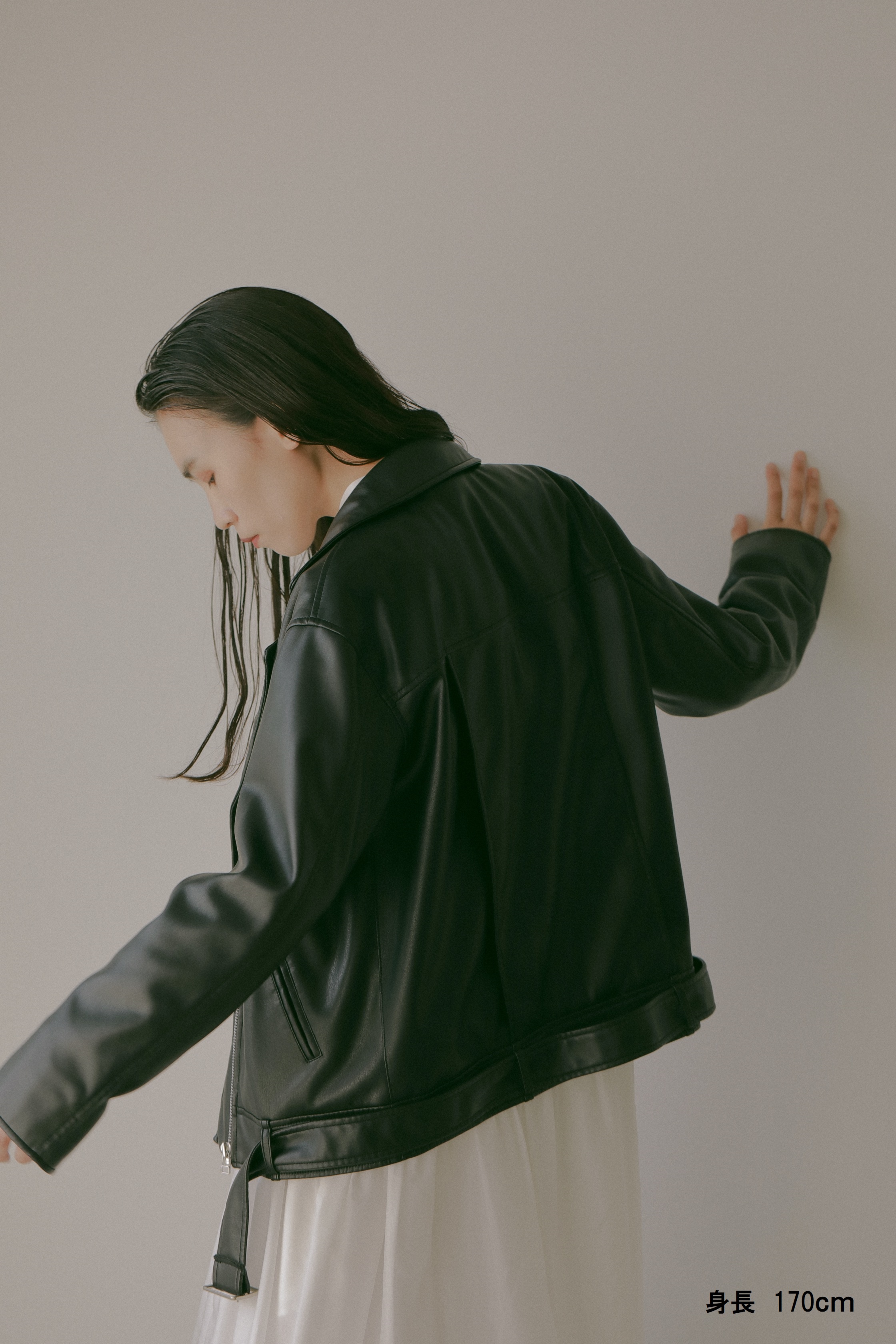 22TH-25】Eco Leather Riders Jacket | THINK FUR - 地球や環境に